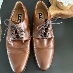 Express Men's Brown Dress Shoes